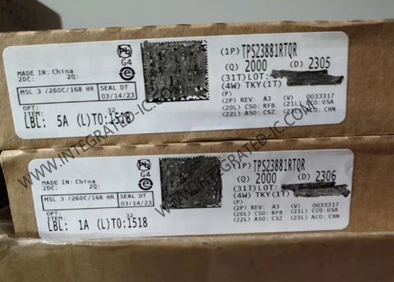 TPS23881RTQR ইন্টিগ্রেটেড সার্কিট চিপ 8-চ্যানেল PoE 2 PSE কন্ট্রোলার পাওয়ার ওভার ইথারনেট