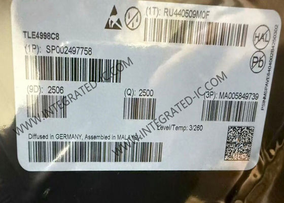 TLE4998C8 সেন্সর IC XENSIV™ প্রোগ্রামযোগ্য লিনিয়ার হল সেন্সর TDSO-8 প্যাকেজ