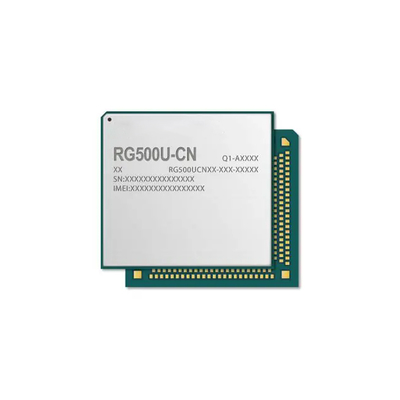 RG500UCNBB-D10-SNASA 5G মডিউল উচ্চ কার্যকারিতা 5G NR Sub-6GHz মডিউল IoT/eMBB/URLLC এর জন্য