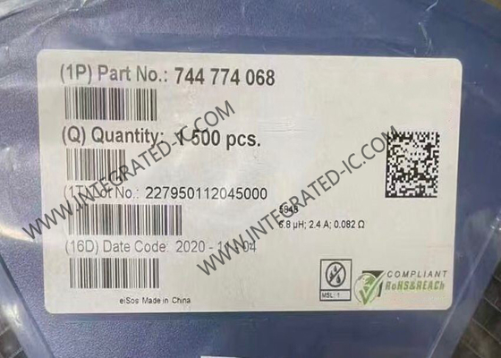744774068 ইন্টিগ্রেটেড সার্কিট চিপ 2.4A 6.8uH 82mΩ পাওয়ার ইন্ডাক্টর