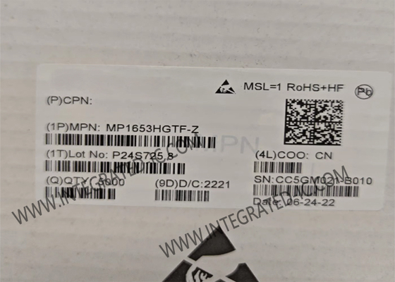MP1653HGTF ইন্টিগ্রেটেড সার্কিট চিপ 17V 3A 1.2MHz সিঙ্ক্রোনাস স্টেপ-ডাউন কনভার্টার