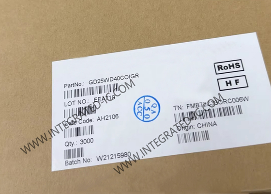 GD25WD40COIGR মেমরি আইসি চিপ 4Mbit SPI NOR ফ্ল্যাশ মেমরি SOP8 ডুয়াল সিরিয়াল ফ্ল্যাশ মেমরি