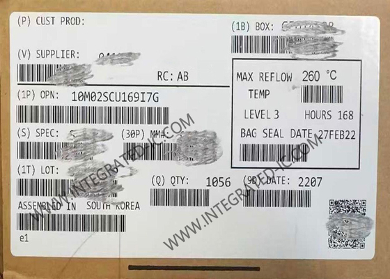 10M02SCU169I7G ফিল্ড প্রোগ্রামযোগ্য গেট অ্যারে MAX 10 FPGA প্রোগ্রামযোগ্য লজিকাল চিপ LFBGA169