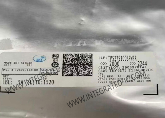 TPS27S100BPWPR ইন্টিগ্রেটেড সার্কিট চিপ 40V হাই সাইড সুইচ HTSSOP14 পাওয়ার সুইচ
