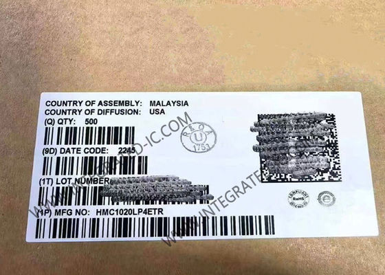 HMC1020LP4ETR ওয়্যারলেস কমিউনিকেশন মডিউল ৩.৯GHz সিঙ্গেল-এন্ডেড RMS পাওয়ার ডিটেক্টর