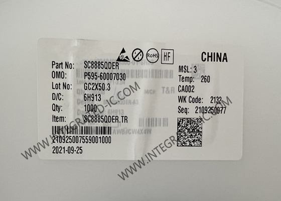 SC8885QDER ইন্টিগ্রেটেড সার্কিট চিপ সিঙ্ক্রোনাস দ্বি-দিকনির্দেশক বাক-বুস্ট চার্জার কন্ট্রোলার