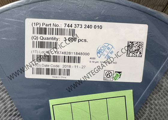 744373240010 ইন্টিগ্রেটেড সার্কিট চিপ শিল্ডেড মোল্ডেড ইন্ডাক্টর 100nH SMT পাওয়ার ইন্ডাক্টর