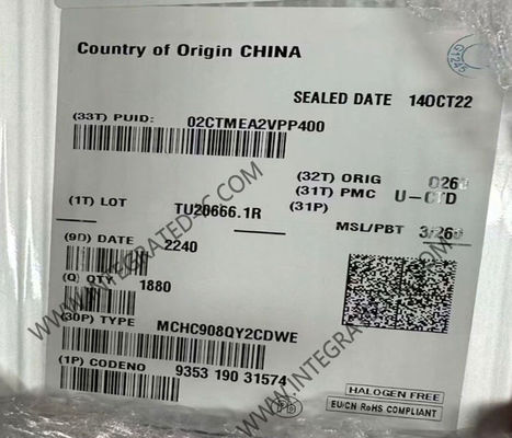 MCHC908QY2CDWE মাইক্রোকন্ট্রোলার MCU উচ্চ-পারফরম্যান্স 8-বিট 8MHz HC08 মাইক্রোকন্ট্রোলার SOIC-16