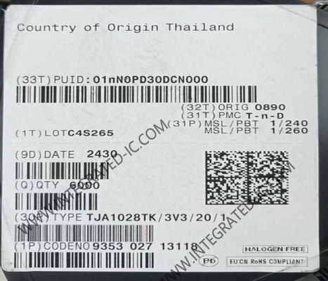 TJA1028TK ইন্টিগ্রেটেড সার্কিট চিপ 45uA অটোমোটিভ LIN মিনি সিস্টেম বেসিস চিপ