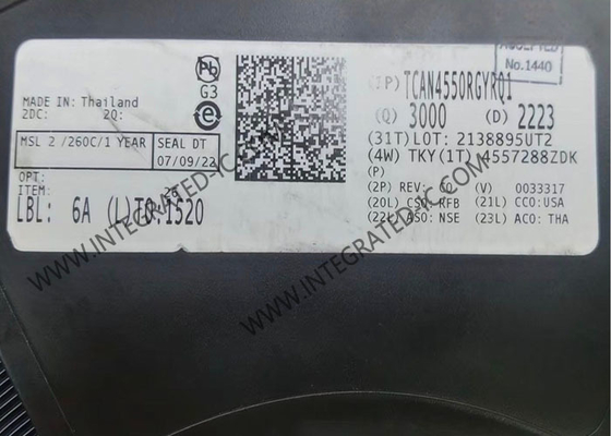 ইন্টিগ্রেটেড সার্কিট চিপ TCAN4550RGYRQ1 অটোমোটিভ ইন্টিগ্রেটেড CAN ট্রান্সিভার