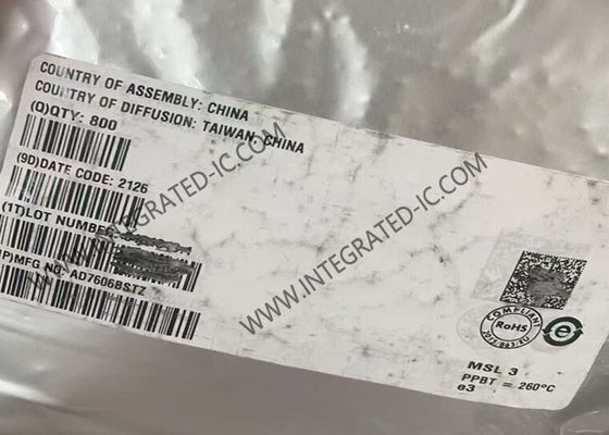 AD7606BSTZ 16-বিট 200kSPS 8-চ্যানেল সিনক্রোনাস ডেটা অ্যাকুইজিশন সিস্টেম ADC ইন্টিগ্রেটেড সার্কিট চিপ LQFP64