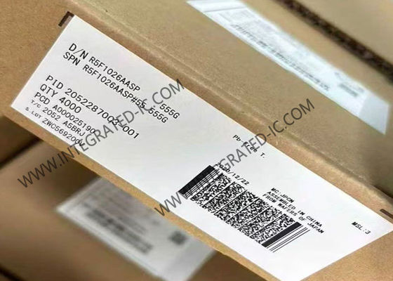 R5F1026AASP 16 বিট মাইক্রোকন্ট্রোলার এমসিইউ RL78 কোর এবং শিল্প অ্যাপ্লিকেশনের জন্য 24MHz গতির সাথে