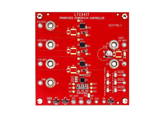 DC1717B এমবেডেড সলিউশন PowerPathTM পাওয়ার ডিস্ট্রিবিউশন সুইচ পাওয়ার ম্যানেজমেন্ট Evaluation Board