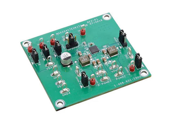 MAX20457EVKIT এমবেডেড সলিউশনস ২.১ মেগাহার্টজ ডুয়াল বাক কনভার্টার মূল্যায়ন বোর্ড