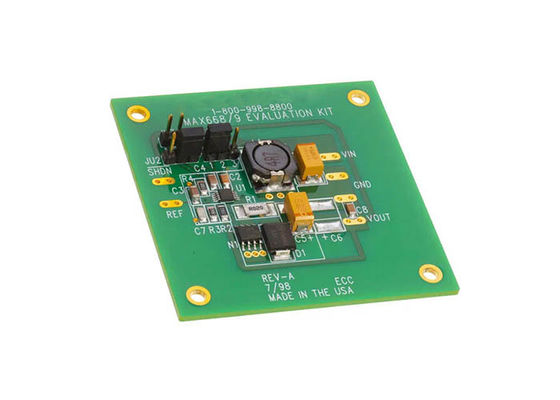 MAX668EVKIT এম্বেডেড সলিউশনস ১ নন-আইসোলেটেড আউটপুট ডিসি/ডিসি স্টেপ আপ মূল্যায়ন বোর্ড