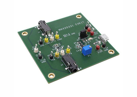 MAX20331EVKIT এম্বেডেড সলিউশনস মূল্যায়ন বোর্ড MAX20331 অডিও লাইন OVP এর জন্য