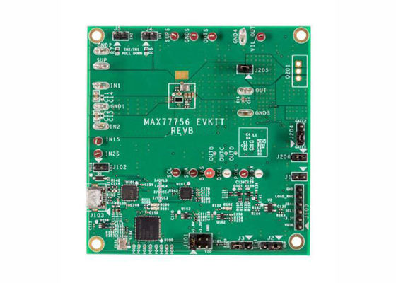 MAX77756EVKIT এমবেডেড সলিউশন 500mA MAX77756 বাক রেগুলেটর মূল্যায়ন বোর্ড