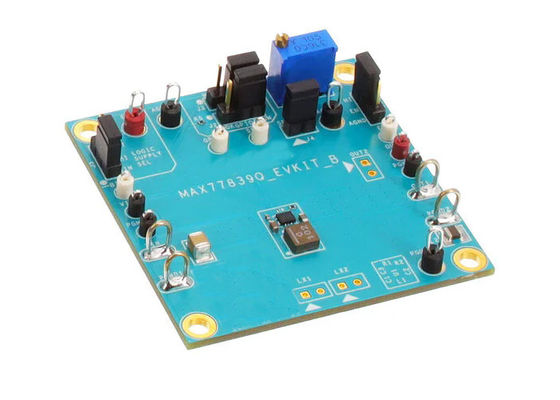 MAX77839QEVKIT এমবেডেড সলিউশন 1.8V থেকে 5.5V ডিসি/ডিসি স্টেপ আপ বা ডাউন মূল্যায়ন বোর্ড