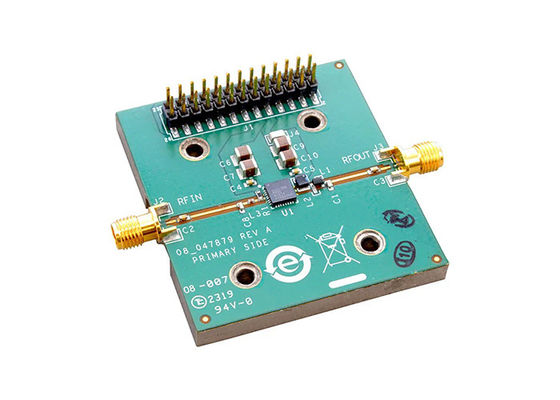 EV1HMC1099PM5 এম্বেডেড সলিউশনস উচ্চ ক্ষমতা সম্পন্ন 10MHz থেকে 1.1GHz GaN এমপ্লিফায়ার মূল্যায়ন বোর্ড