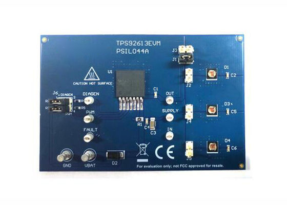 TPS92613EVM এম্বেডেড সলিউশনস TPS92613-Q1 একক চ্যানেল LED ড্রাইভার মূল্যায়ন মডিউল