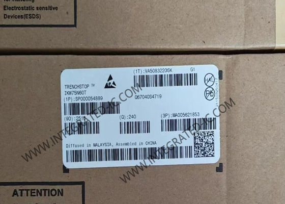IKW75N60T 600V 75A IGBT ট্রানজিস্টর TO-247-3 ডিস্ক্রিট ইন্টিগ্রেটেড সার্কিট চিপ