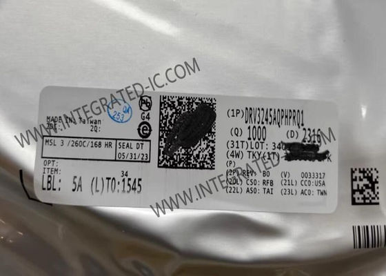 DRV3245AQPHPRQ1 3 ফেজ 1A আউটপুট কারেন্ট 4.5V থেকে 45V অটোমোটিভ গেট ড্রাইভার IC HTQFP48