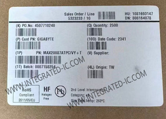 MAX20087ATPC ইন্টিগ্রেটেড সার্কিট চিপ, যার লোড কারেন্ট 600mA, ইনপুট সরবরাহ 3V থেকে 15V এবং 26V শর্ট-টু-ব্যাটারি আইসোলেশন