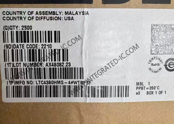 LTC4380HMS-4 ইন্টিগ্রেটেড সার্কিট চিপ, কম কুইসেন্ট কারেন্ট সার্জ সুরক্ষা এবং অটোমোটিভ গ্রেড সহ