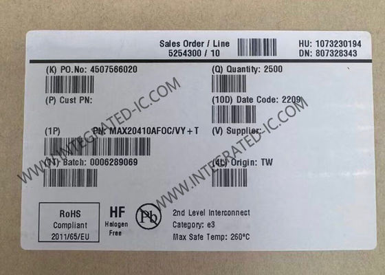 MAX20410AFOC অটোমোটিভ ৩৬V ৮A/১০A বাোক কনভার্টার আইসি ১০µA কুইয়েসেন্ট কারেন্ট সহ সম্পূর্ণ সমন্বিত সার্কিট চিপ