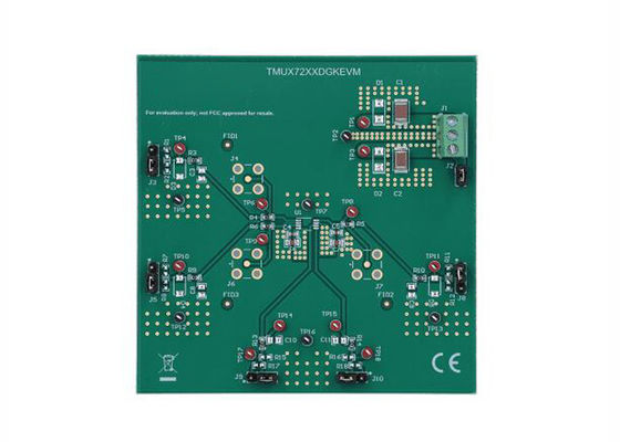 TMUX72XXDGKEVM এমবেডেড সলিউশন প্রিসিশন সুইচ TMUX72xx Evaluation Module Multiplexers
