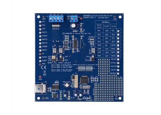 DRV8824EVM এমবেডেড সলিউশনস 45V DRV8824 বাইপোলার স্টেপার মোটর ড্রাইভার মূল্যায়ন মডিউল