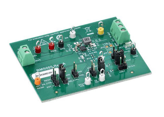 BQ25308EVM এম্বেডেড সলিউশনস ১-সেল ১৭V ৩A ব্যাটারি চার্জার BQ25308 মূল্যায়ন মডিউল
