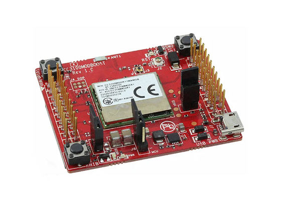 CC3100MODBOOST এম্বেডেড সলিউশনস CC3100 SimpleLink™ ট্রান্সসিভার ২.৪গিগাহার্জ মূল্যায়ন বোর্ড