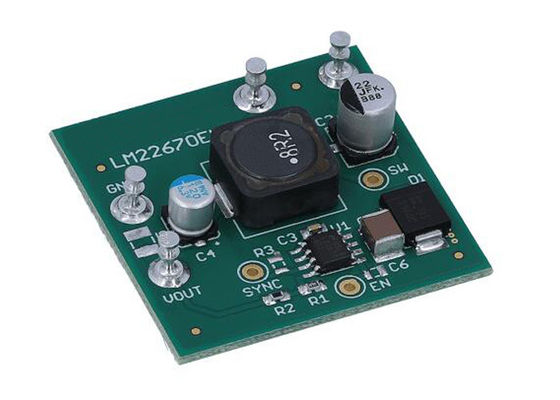 LM22670EVAL এম্বেডেড সলিউশনস মূল্যায়ন বোর্ড LM22670 SIMPLE SWITCHER বাক কনভার্টার