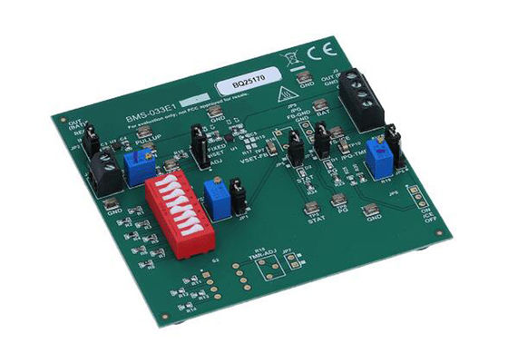BQ25170EVM এম্বেডেড সলিউশনস BQ25170 মূল্যায়ন মডিউল 800mA লিনিয়ার ব্যাটারি চার্জার