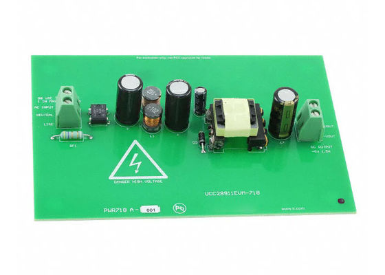 UCC28911EVM-718 এমবেডেড সলিউশন 47Hz থেকে 64Hz প্রাথমিক সাইড সুইচারের মূল্যায়ন বোর্ড