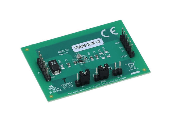 TPS628512EVM-139 এমবেডেড সলিউশন 2.7V থেকে 6V 2A স্টেপ-ডাউন কনভার্টার মূল্যায়ন বোর্ড