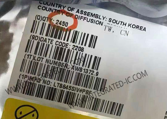 LT8645SIV ইন্টিগ্রেটেড সার্কিট চিপ সিঙ্ক্রোনিক স্টেপ ডাউন সাইলেন্ট সুইচার 2 বাক রেগুলেটর