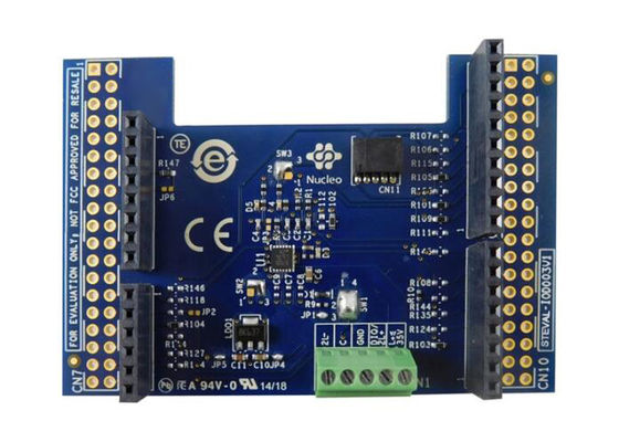 STEVAL-IOD003V1 এম্বেডেড সলিউশনস L6362A IO-Link PHY ডিভাইস সম্প্রসারণ বোর্ড