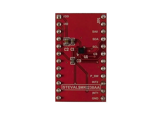 STEVAL-MKI238A এমবেডেড সলিউশন 3-অক্ষ স্মার্ট অ্যাক্সিলরমিটার সেন্সর মূল্যায়ন বোর্ড