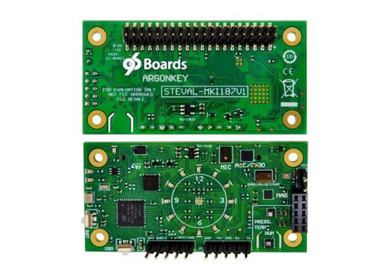 STEVAL-MKI187V1 এমবেডেড সলিউশন মূল্যায়ন বোর্ড 96Boards ArgonKey Mezzanine বোর্ড