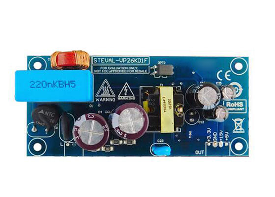STEVAL-VP26K01F এমবেডেড সলিউশন Evaluation Board VIPER267KDTR আইসোলেটেড ফ্লাইব্যাক কনভার্টার