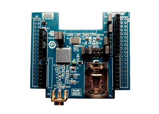 X-NUCLEO-GNSS1A1 এম্বেডেড সলিউশনস GNSS এক্সপ্যানশন বোর্ড Teseo-LIV3F মডিউল ভিত্তিক