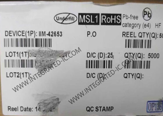 আইআইএম-৪২৬৫৩ সেন্সর আইসি ৬ অক্ষ স্মার্ট ইন্ডাস্ট্রিয়াল মোশন ট্র্যাকিং এমইএমএস ডিভাইস এলজিএ-১৪