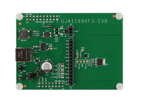 UJA1169AF3-EVB এম্বেডেড সলিউশনস মূল্যায়ন বোর্ড UJA1169A মিনি CAN সিস্টেম বেসিস চিপ