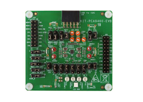 KIT-PCA9460-EVB এম্বেডেড সলিউশনস ১৩-চ্যানেল পাওয়ার ম্যানেজমেন্ট PCA9460 মূল্যায়ন বোর্ড