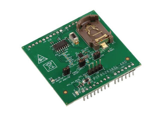 PCF85263ATL-ARD এম্বেডেড সলিউশনস Arduino শিল্ড PCF85263A রিয়েল-টাইম ক্লক মূল্যায়ন বোর্ড