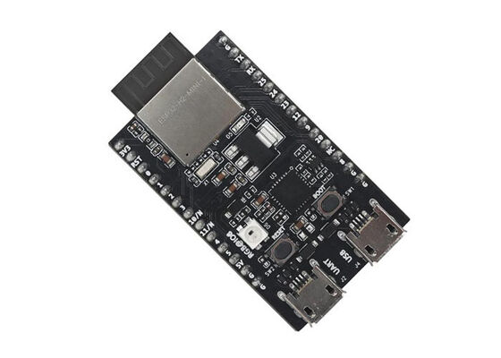 ESP32-H2-DEVKITM-1-N4S এম্বেডেড সলিউশনস এন্ট্রি-লেভেল ডেভেলপমেন্ট বোর্ড যা ESP32-H2-MINI-1 BT মডিউলগুলির উপর ভিত্তি করে তৈরি