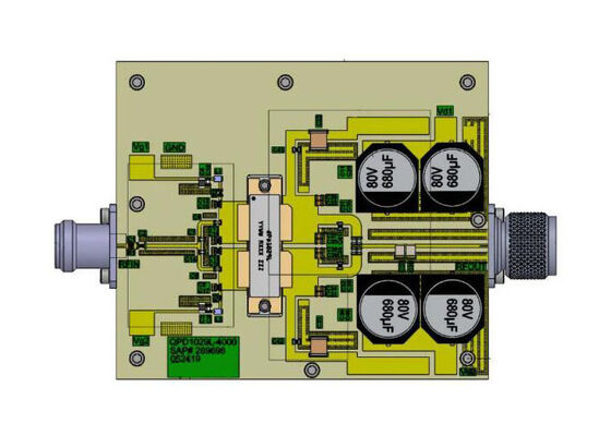 QPD1029LEVB4 এম্বেডেড সলিউশনস ১৫০০W ৬৫V QPD1029L GaN RF ইনপুট-ম্যাচড ট্রানজিস্টর মূল্যায়ন বোর্ড