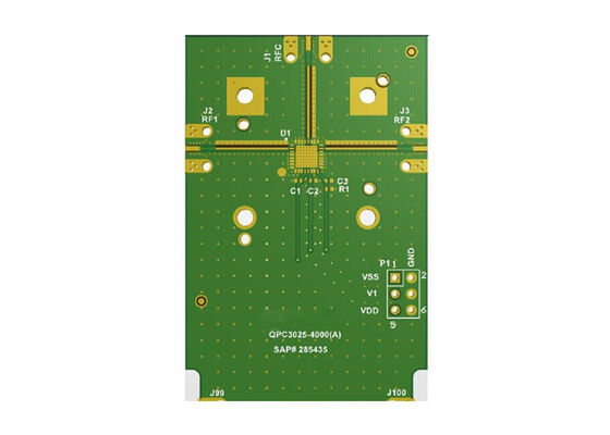 QPC3025EVB-01 এম্বেডেড সলিউশনস ৩০MHz থেকে ৪.২GHz উচ্চ ক্ষমতা সম্পন্ন SOI SPDT সুইচ মূল্যায়ন বোর্ড